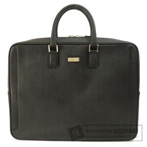 Burberry Logo Business Bag Leather